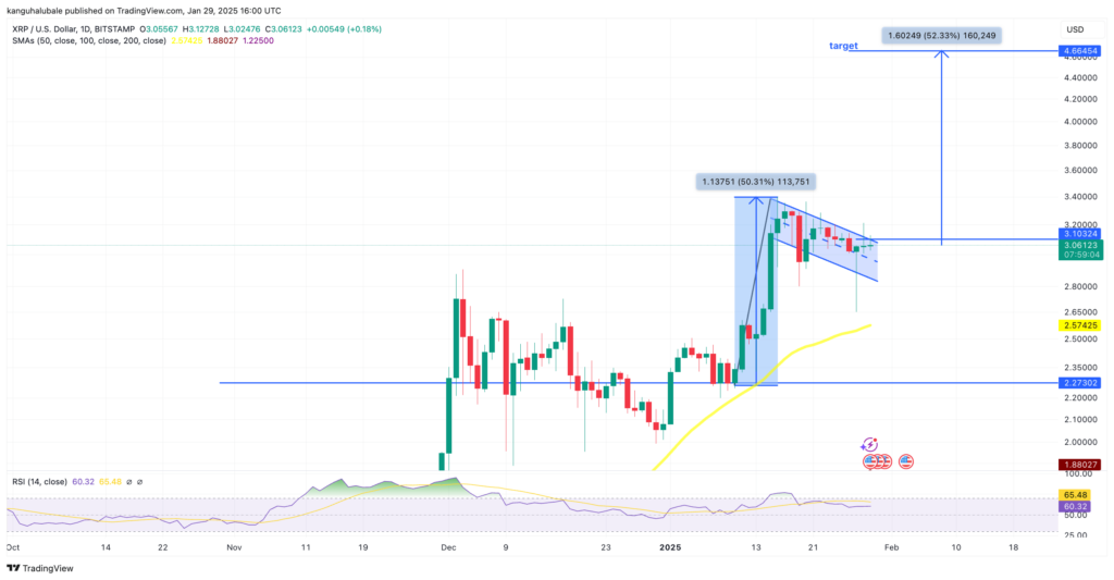 XRP/USD daily price chart. Source: TradingView