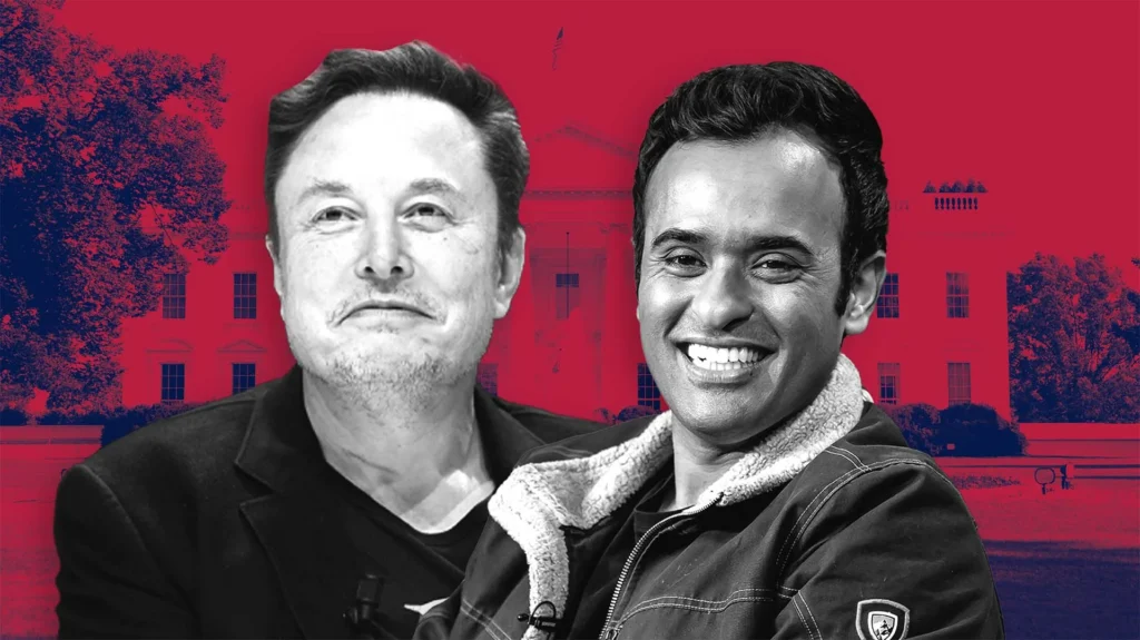 Elon Musk and Vivek Ramaswamy