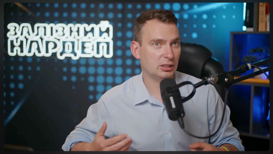Ukraine’s parliament member Yaroslav Zhelezniak discussed a potential state crypto reserve in a video commentary on Wednesday. Source: YouTube