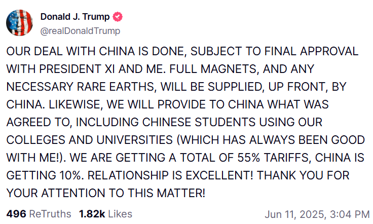 Source: Donald J. Trump
