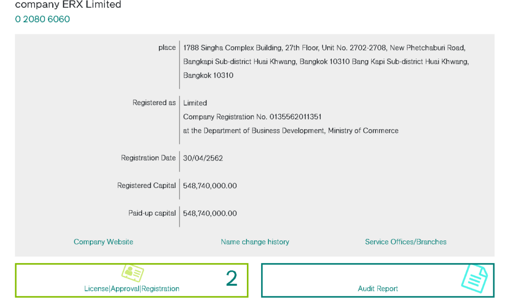KuCoin Thailand’s registration is confirmed. Source: Thailand SEC
