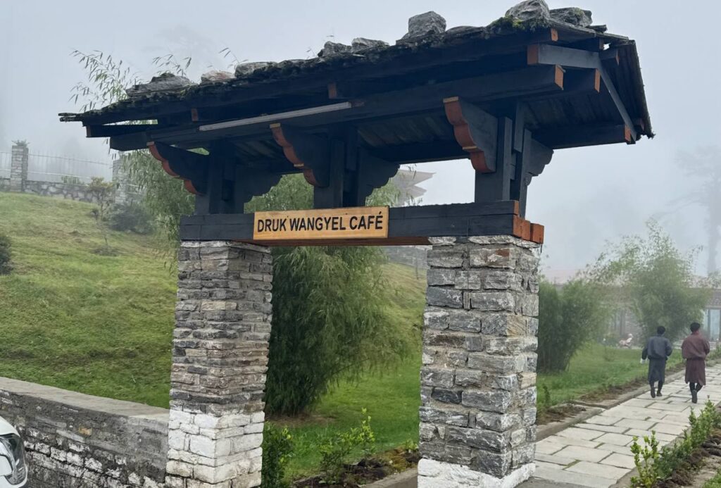 A cafe near the famous Dochula Pass in Bhutan accepts crypto.