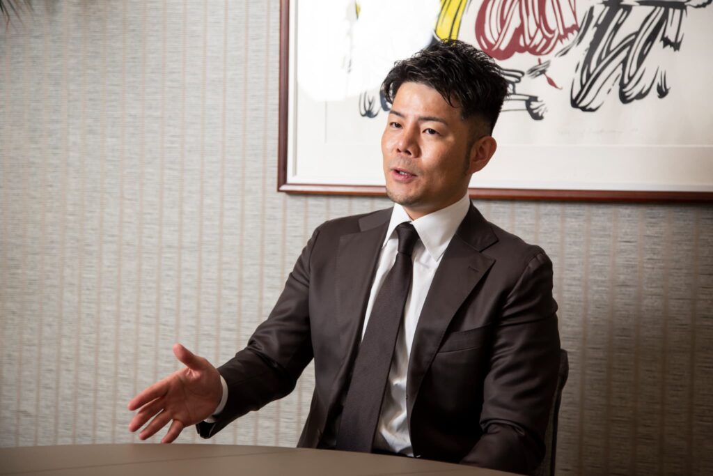 Yuji Sekino, CEO of GATES