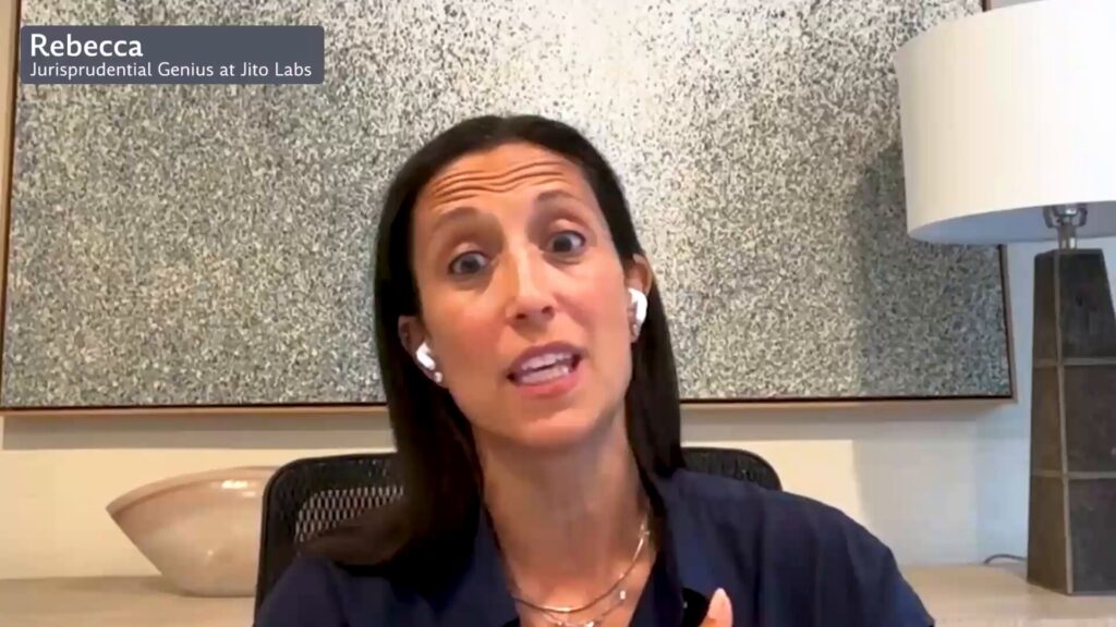 Rebecca Rettig, chief legal officer at Jito Labs