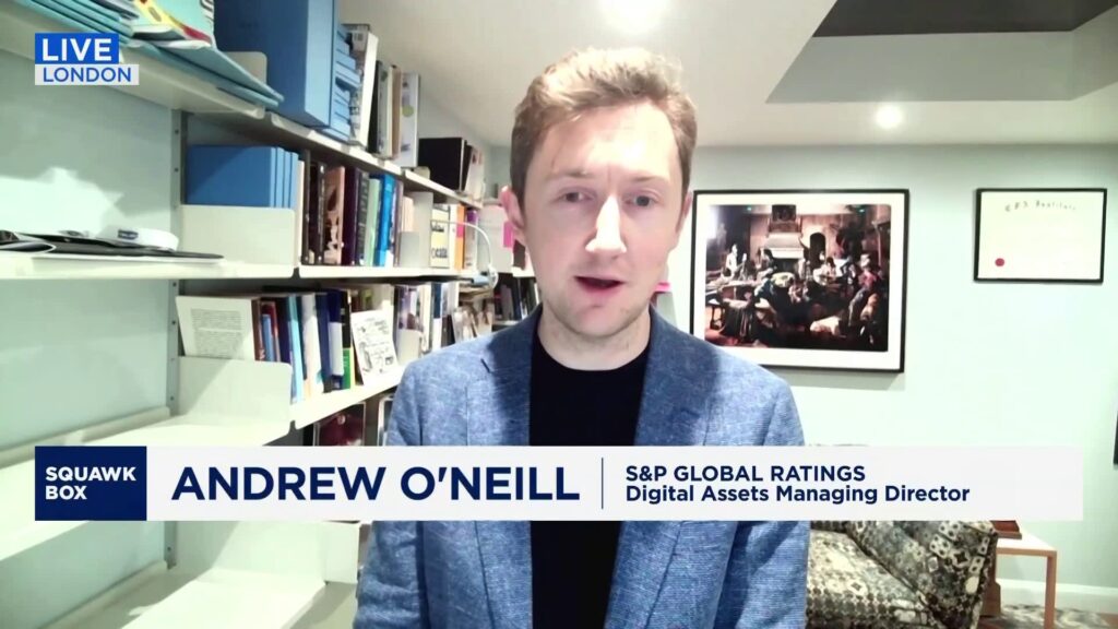 Andrew O’Neil, S&P’s lead analyst for digital assets