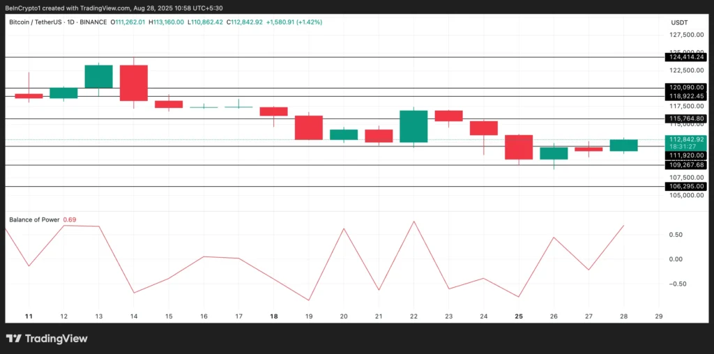 Bitcoin Price Analysis. Source: TradingView