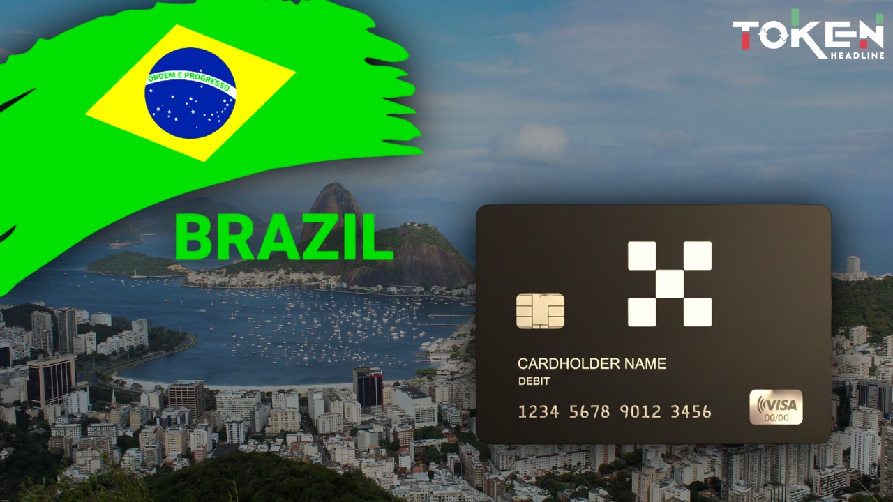 OKX Unveils First Crypto Debit Card for Brazil